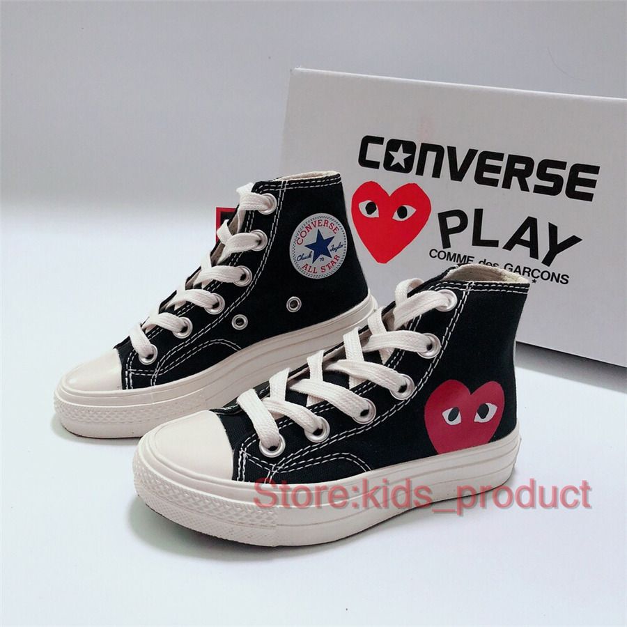 cdg canvas shoes