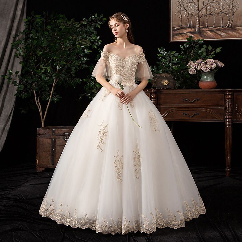 Wedding Dress European And American Style New Large Size Wedding