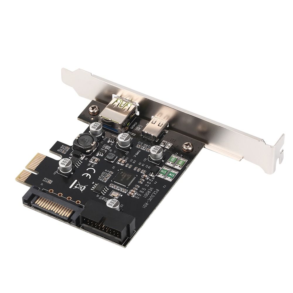 Pci E 1x Express To Usb 3 1 Type C Dual Port Expansion Card Adapter For Pc Computer Driver Cd From Fenganx 28 04 Dhgate Com Pci E 1x Express To Usb 3 1 Type C Dual Port Expansion Card Adapter For Pc Computer Driver Cd From Fenganx 28 04 Dhgate Com