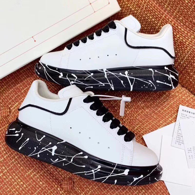 Acquistare Le Migliori Scarpe Da Uomo Firmate Graffiti Di Alta Qualità Da  Donna Di Lusso Scarpe Famose Scarpe Da Ginnastica Firmate Party Paris Con  Suole Larghe Verniciate Economico | Consegna Veloce E