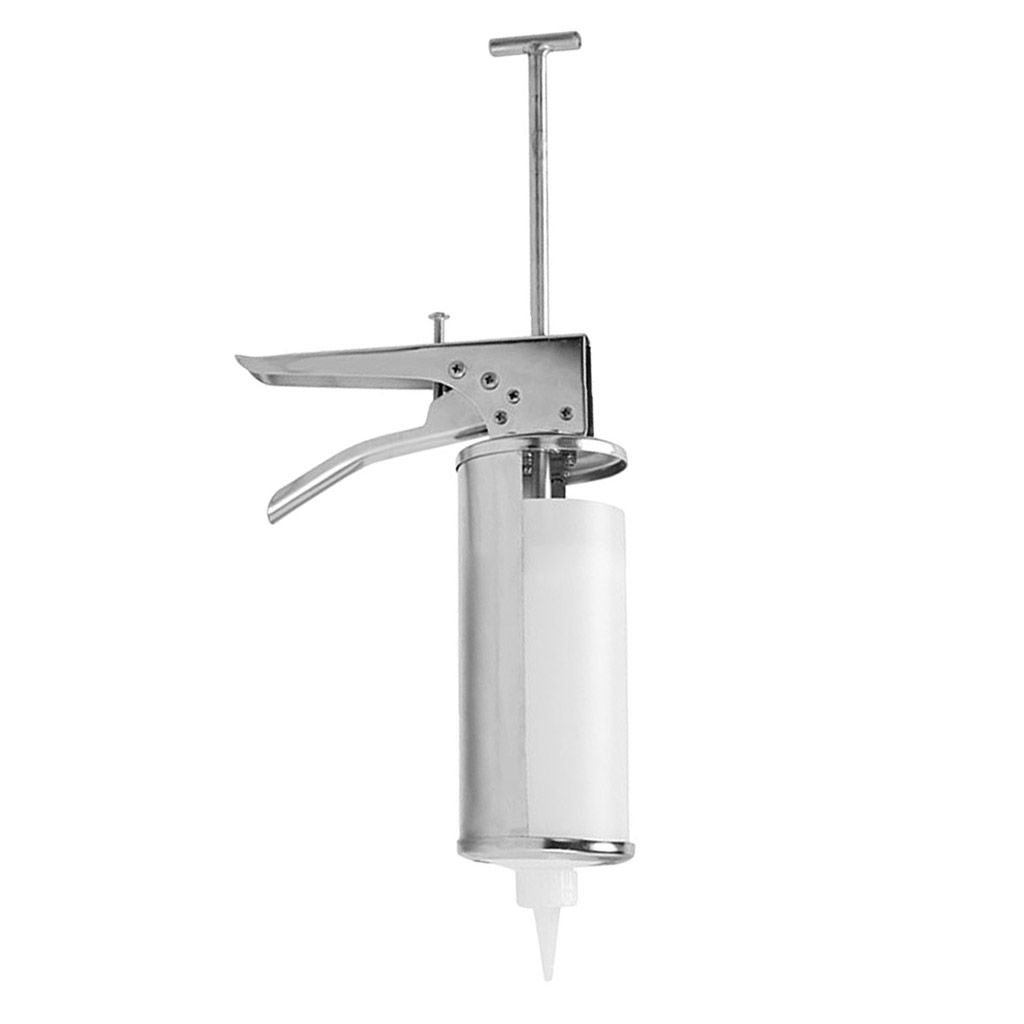 P Prettyia Dispenser Condimento Maionese Salsa Olio Pistola Bottiglia Acciaio Inossidabile Plastica 