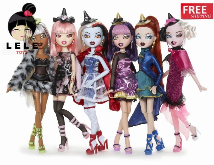 Satin Al Orijinal Bratz Magic Night Out Sashbella S Yasmina Vampelinadolls Jade Jadore Meygana Broomstix Kizlar Icin Ucretsiz Gonderim Tl592 94 Tr Dhgate Com