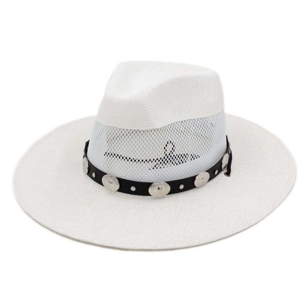 mesh panama hat