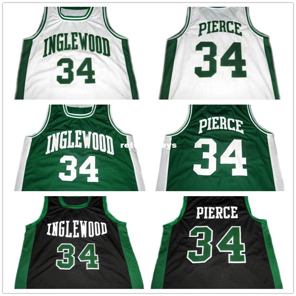 paul pierce black and green jersey