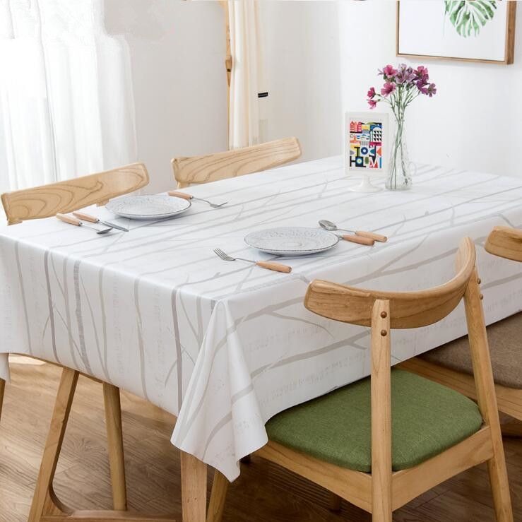 satin al su gecirmez pvc masa ortusu su gecirmez yaga dayanikli kalin dikdortgen dugun yemek masa ortusu cicek cay masa ortusu ev dekorasyon 6