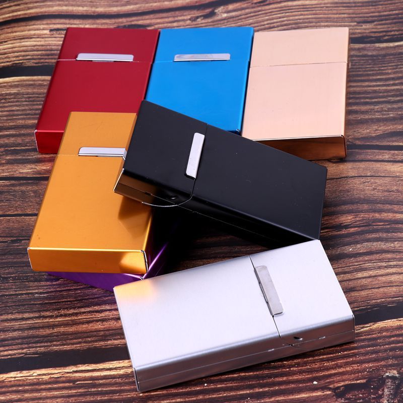 MetalMax Colorful Ultra Thin Cigarette Case: Portable, Durable, Aesthetic  Aluminum Alloy Box For Smoking Top Quality And Innovative Design Ideal For  Everyday Use. From Herbgrinder, $1.01