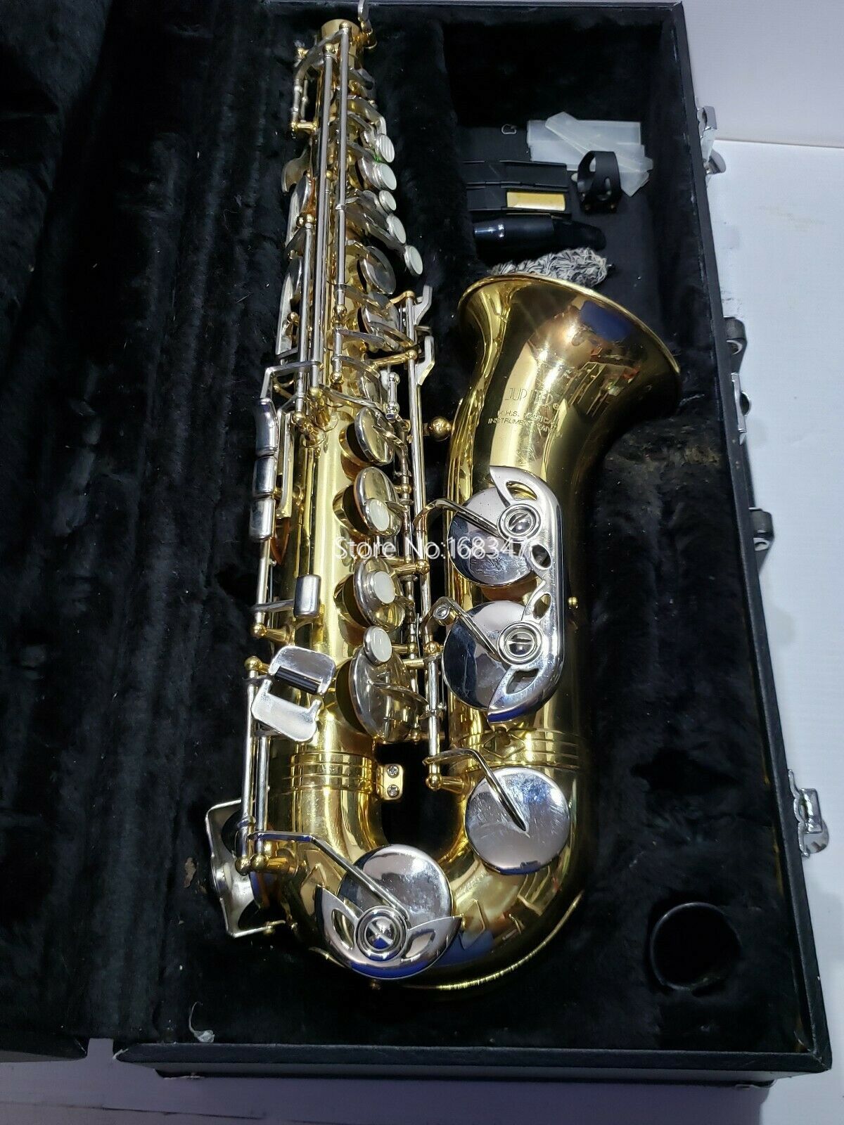 Jupiter JAS 667 New Arrival Alto Eb Tune Saxophone Brass Lacquer Sliver Keys Musical Instrument
