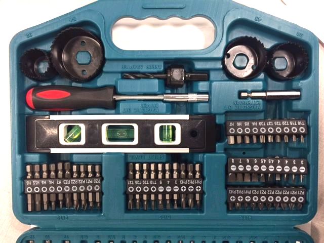 Power Drill Bit Set livraison gratuite MAKITA P-67832 Accessoire Set 101 PC