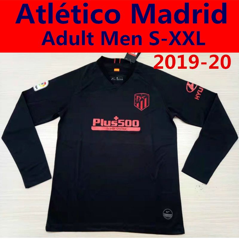 atletico de madrid black jersey