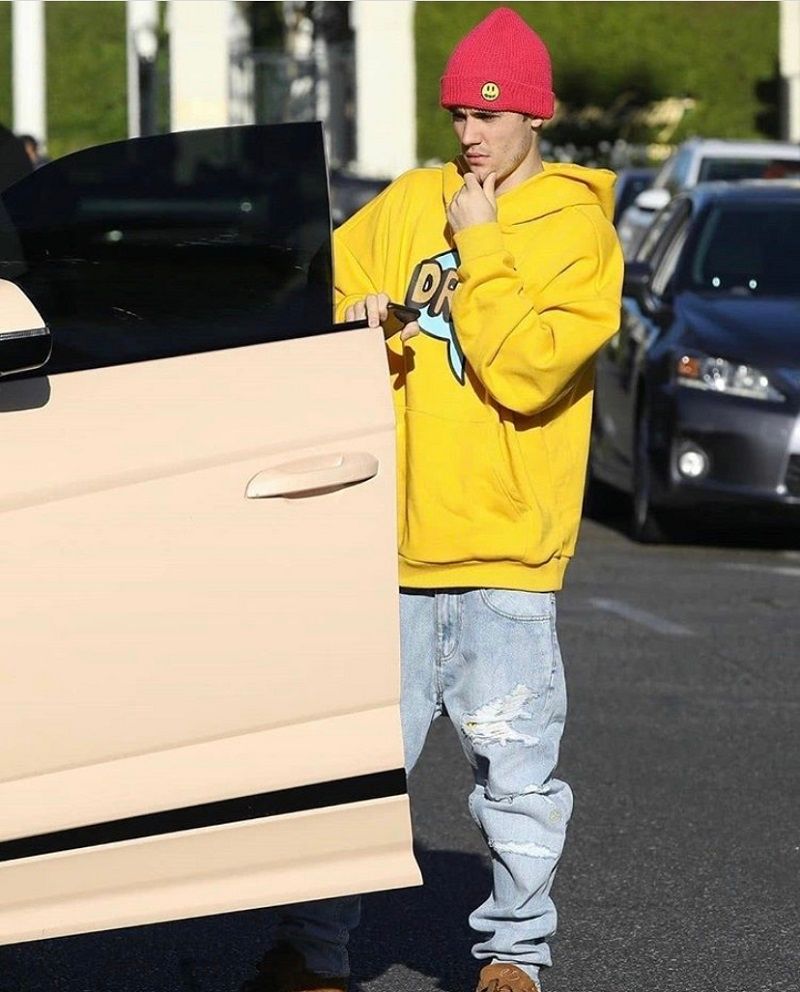 INS Fashion Autumn Winter Justin Bieber Drew House Speech Bubble ...