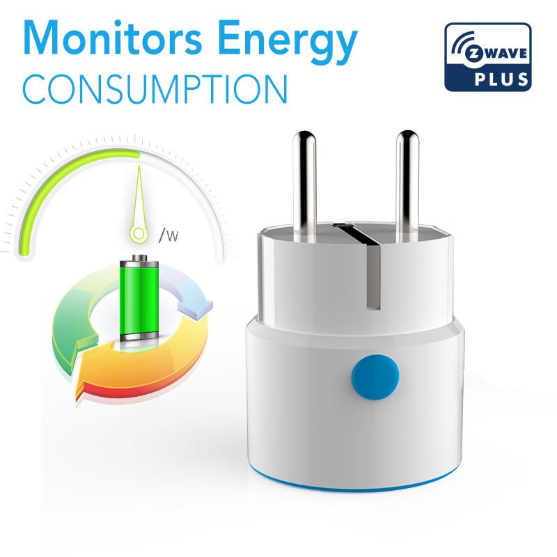 NEO COOLCAM NAS-WR01ZE Z-wave plus EU plug Smart Power Home Automation 110-230V