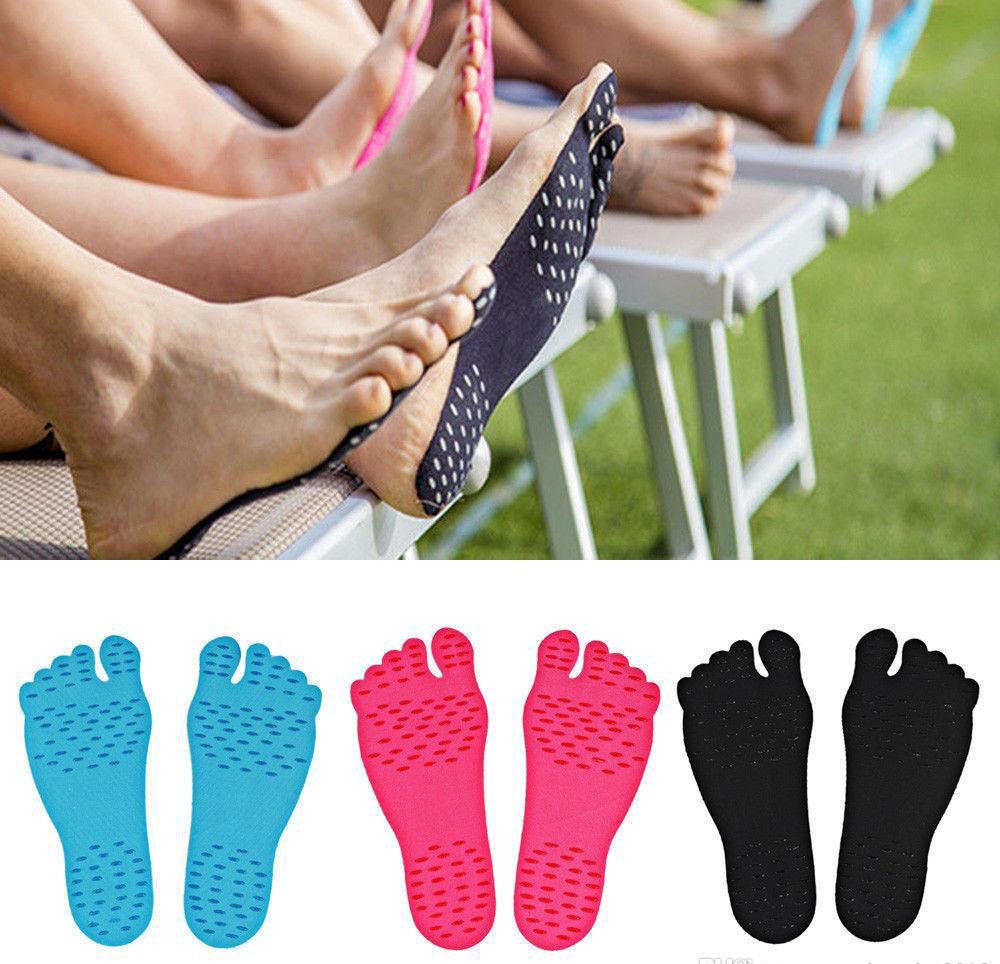 2021 Adhesive Shoes Waterproof Foot Pads Stick On Soles Flexible Feet