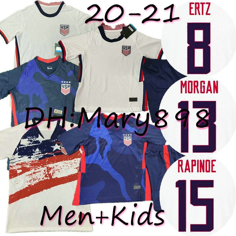 2020 2020 United States Of America Home Soccer Jersey 2021 Usa Morgan Rapinoe Pulisic Lloyd Dempsey Ertz Rapinoe Pugh Heath Football Shirt From Mary898 11 94 Dhgate Com