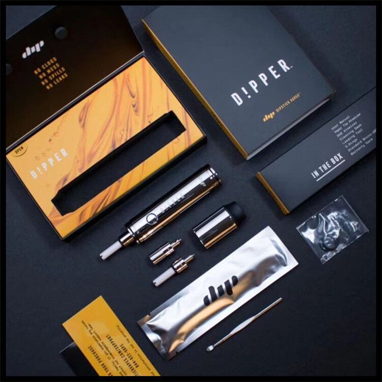 Dipstick Dipper E Cigarette Vaporizer Kit Portable Concentrate Wax E