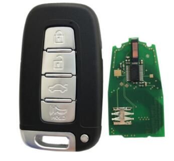 высокое качество авто ключ для Hyundai remote 4 кнопка 433 МГц с pcf7952 чип для hyundai пульт дистанционного управления