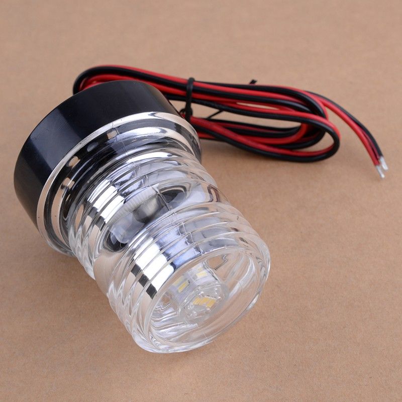 Marine Boat Yacht All Round 360 Degree Navigation Light 12V LED White And Green