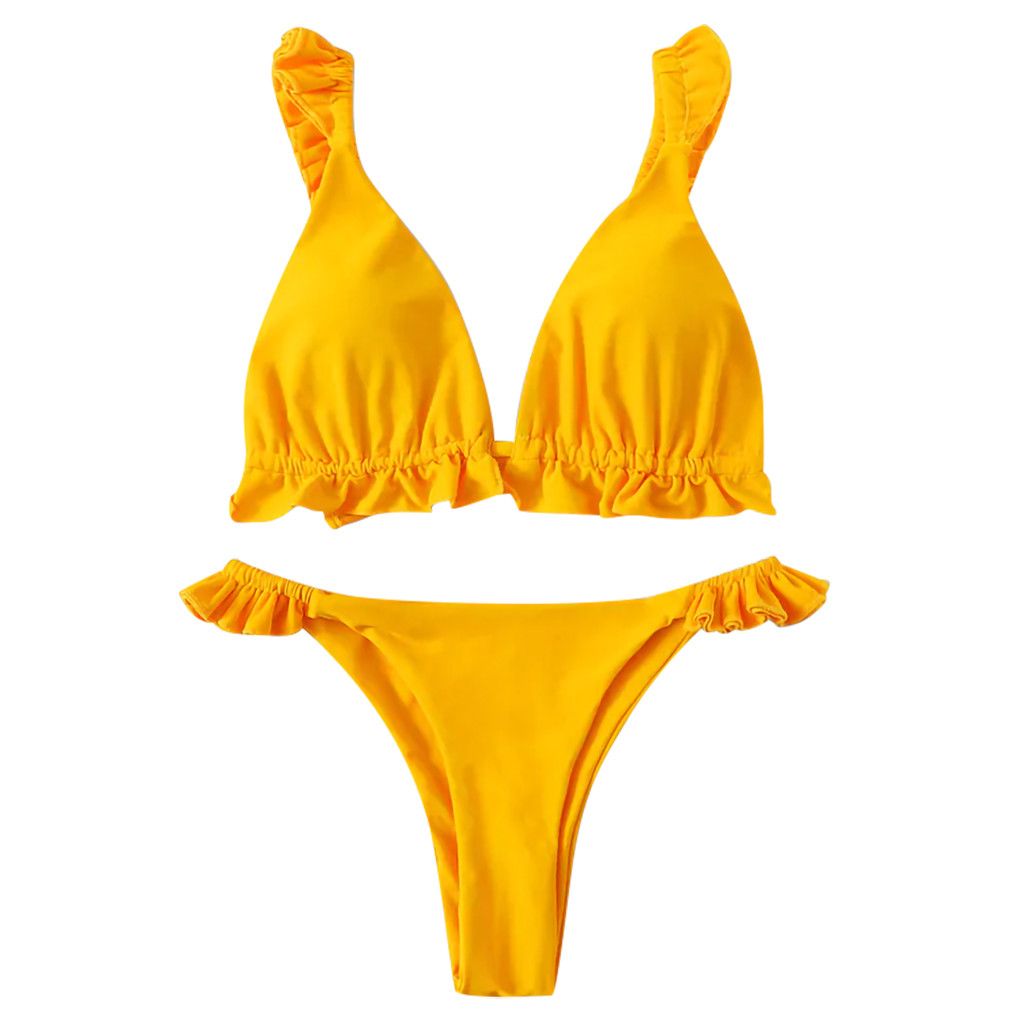 cheap yellow bathing suits