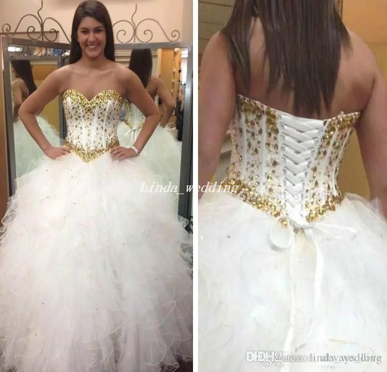 white and silver quinceanera dresses