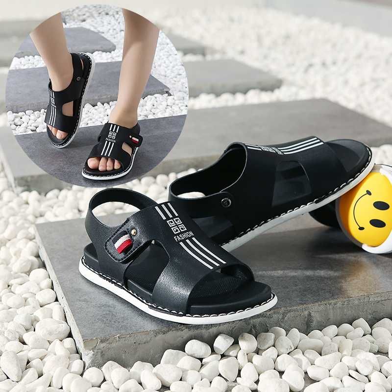 boys white sandals