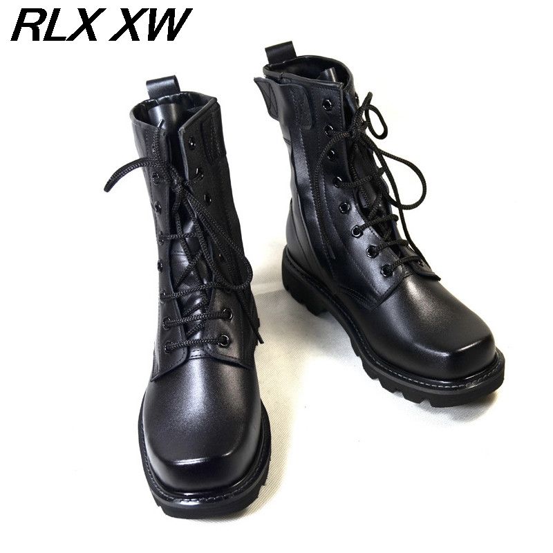 botas negras de seguridad