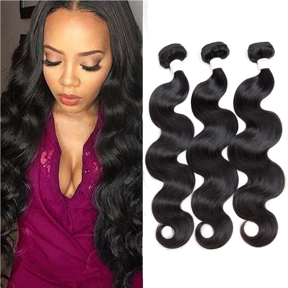 10a Mink Brazilian Virgin Human Hair Weave Bundles Brazilian Body