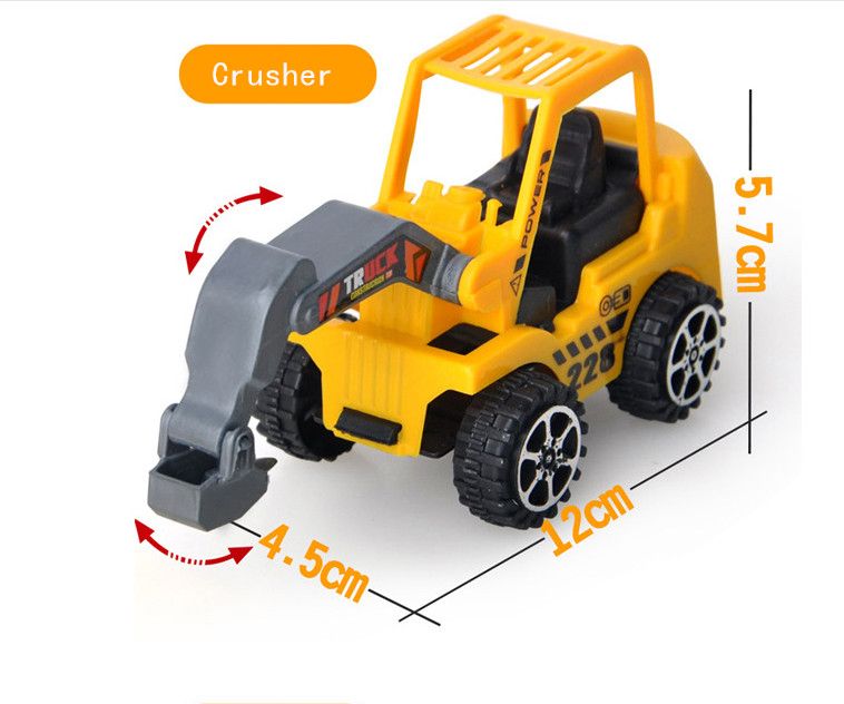 Compre Juguetes Para Niños Ingeniería De Deslizamiento Modelo De Automóvil Excavadora Bulldozer Trituradora Trituradora Máquina De Madera Juego De Juguete Abierto Para Coche A 16,87 € Del Yuachen | DHgate.Com