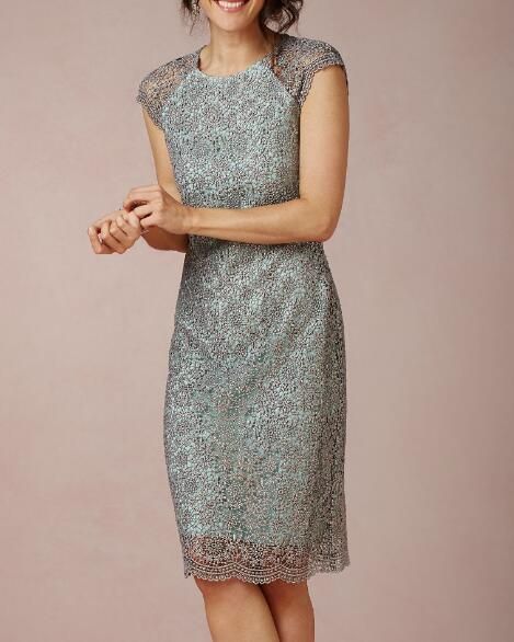 mint green sheath dress