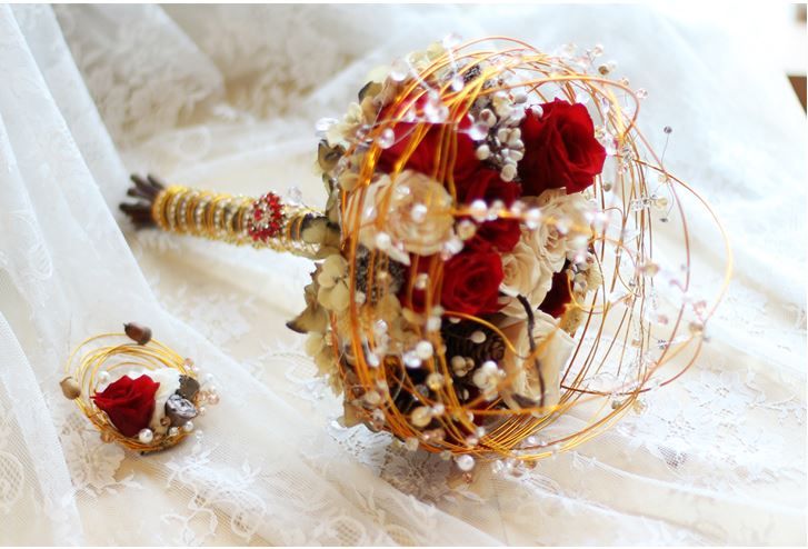bouquet flower arrangement for wedding