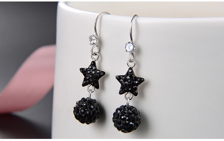 S925 Simple Earrings Young Lady Girls Birthday Valentines Day Gift