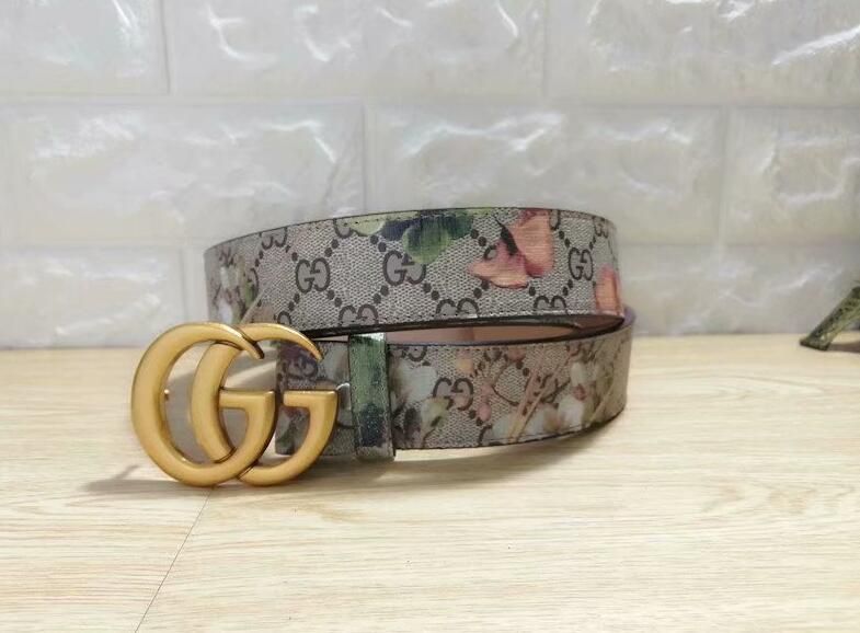 gucci mens flower belt