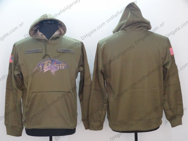 salute to service ravens hoodie