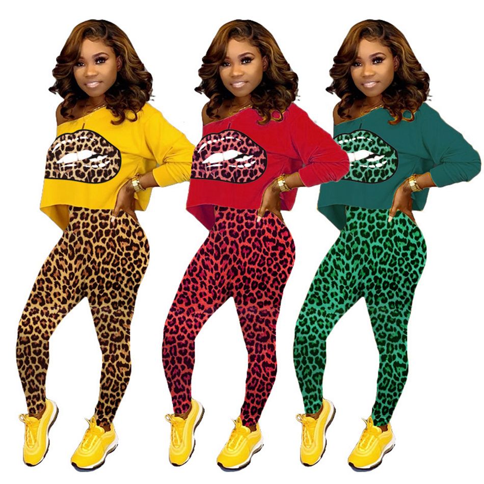 leopard print tracksuit