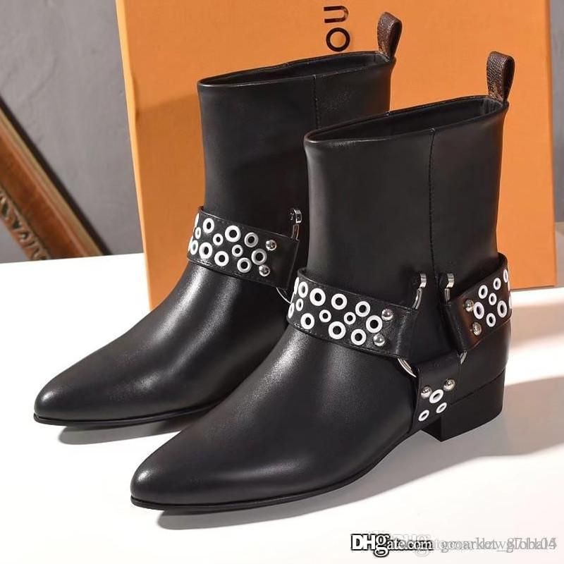 New Women Rhapsody Ankle Boot Fashion Ankle Boots Leather 1a5sus