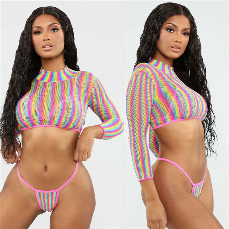 mesh cover up swimwear