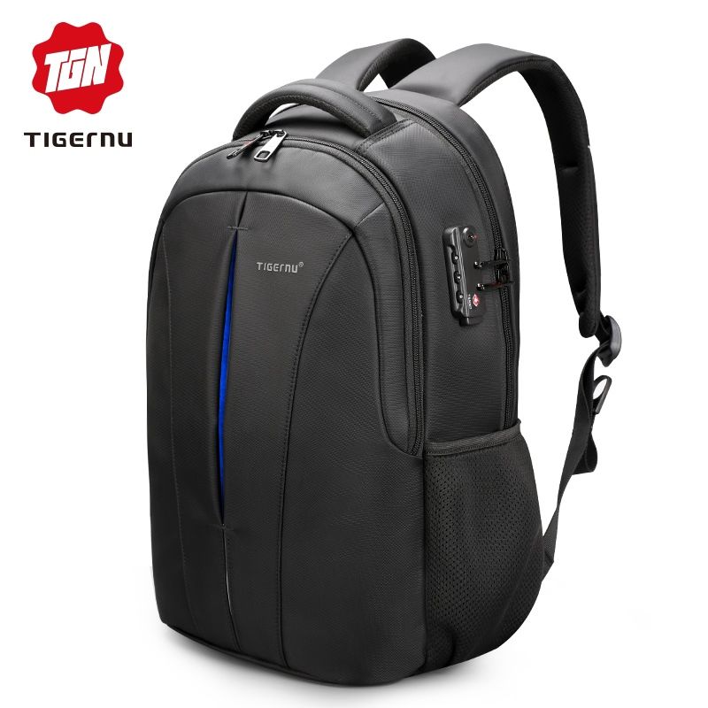 New Men Tigernu waterproof 15.6inch laptop backpack Nylon School Travel bag