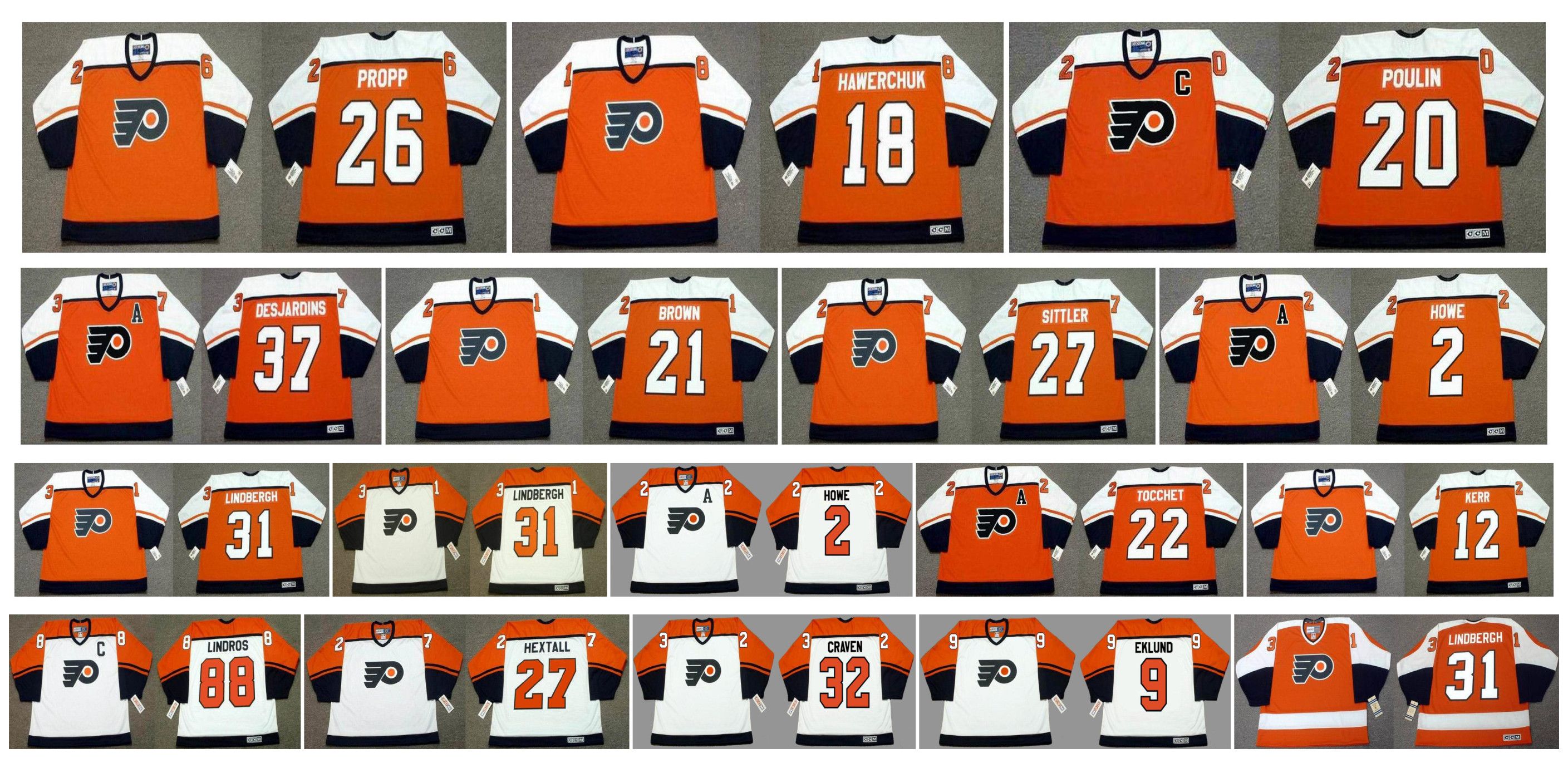 vintage philadelphia flyers jersey