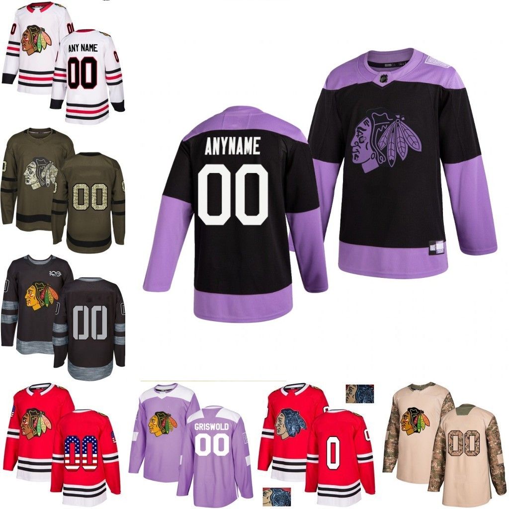 chicago blackhawks cancer jersey