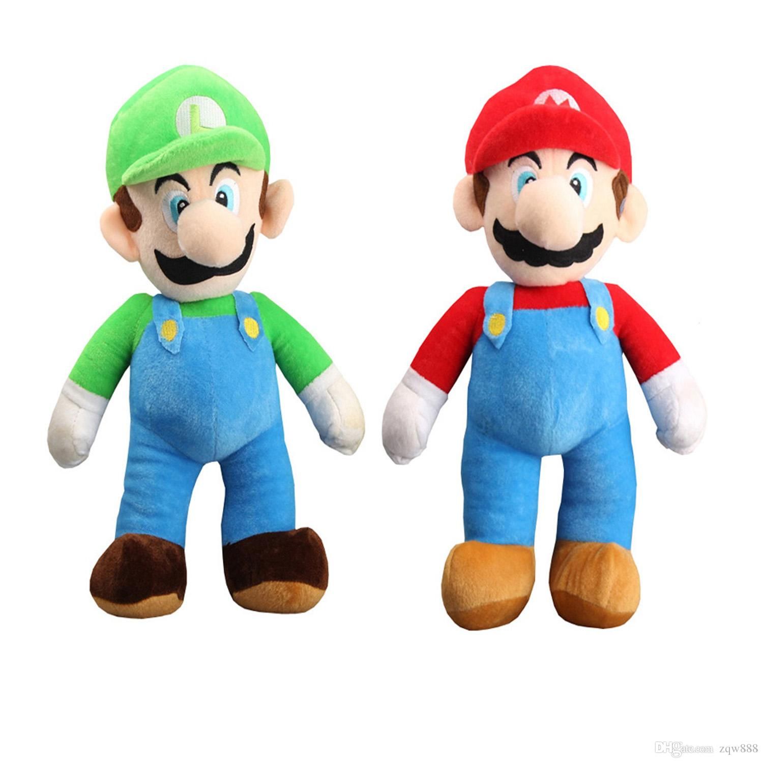 mario and luigi stuffed toys