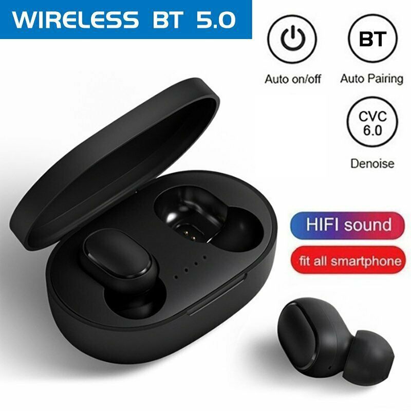 satin al iphone huawei samsung a6s icin mic iptal xiaomi redmi airdots kulaklik bluetooth 5 0 tws kulaklik gurultu icin kablosuz kulaklik tl69 04