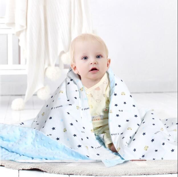 black receiving blankets