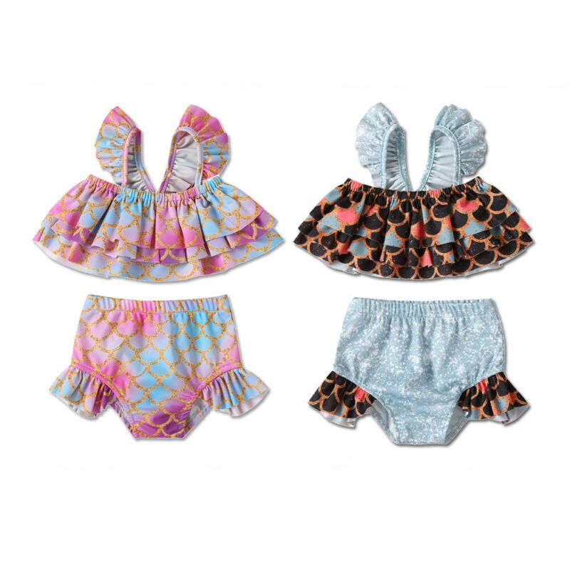 mermaid bathing suit baby