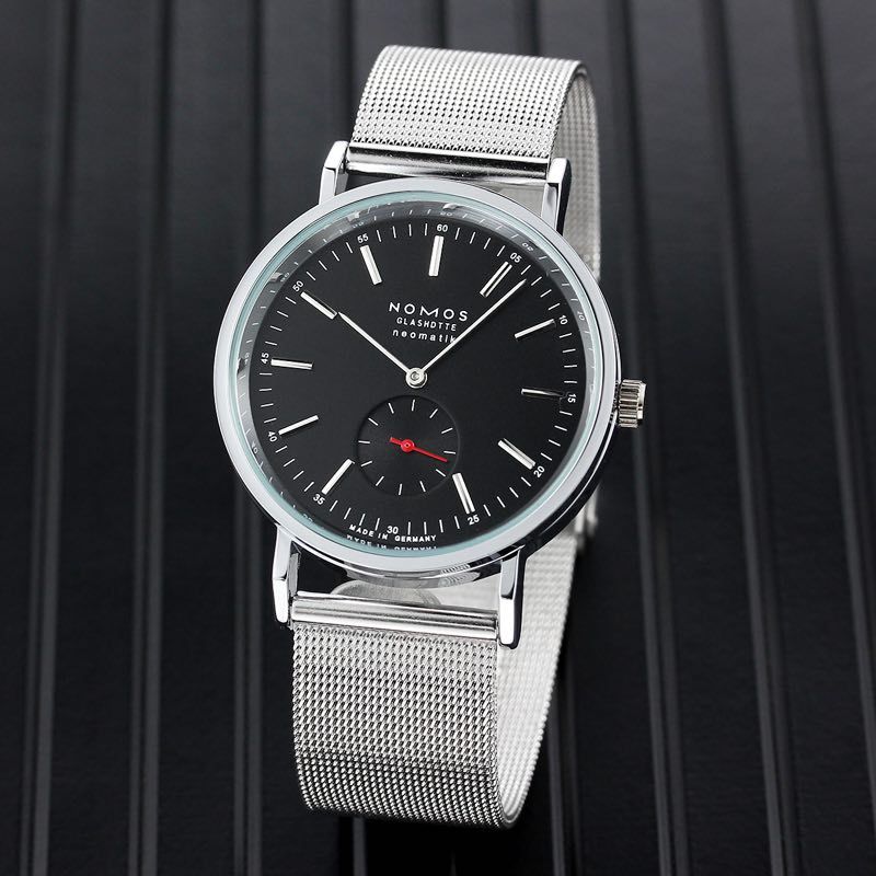 2020 Brand Nomos Men Quartz Casual Luxury Watch Stainless Steel