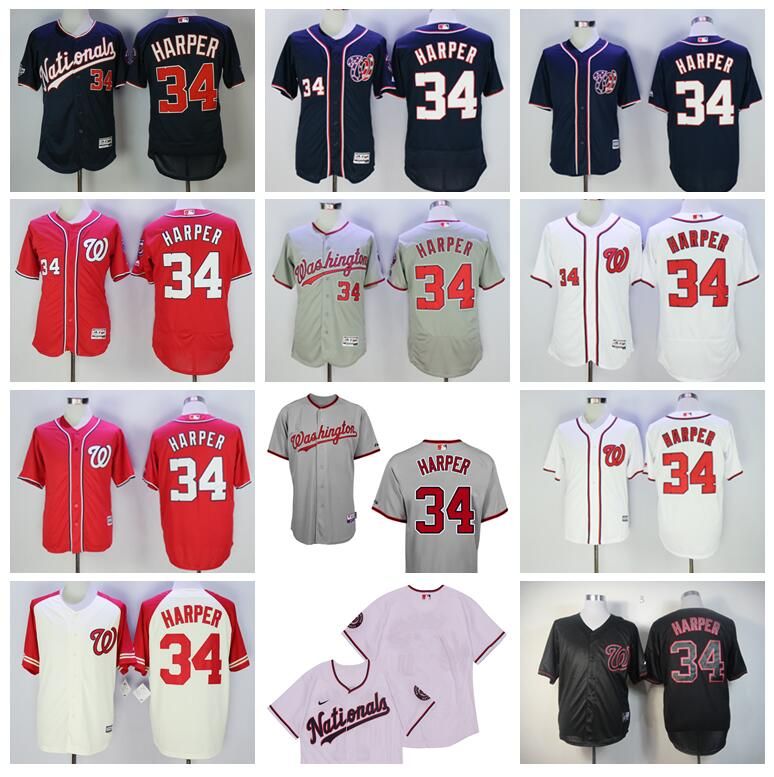 bryce harper baseball jersey