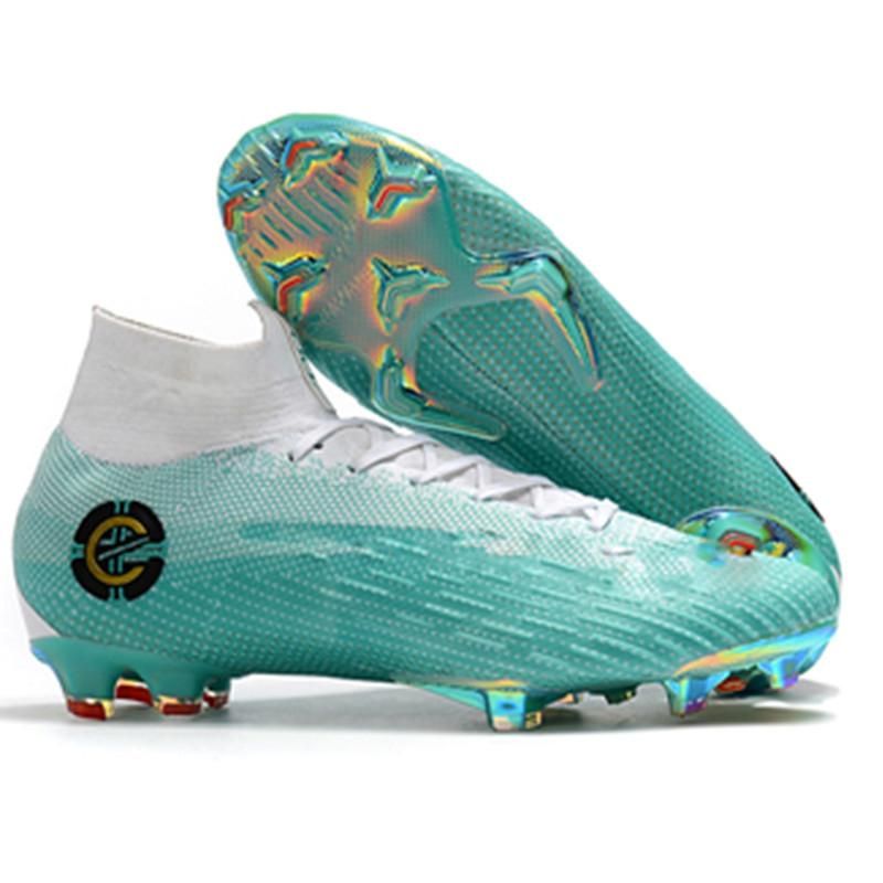 botas mercurial azules