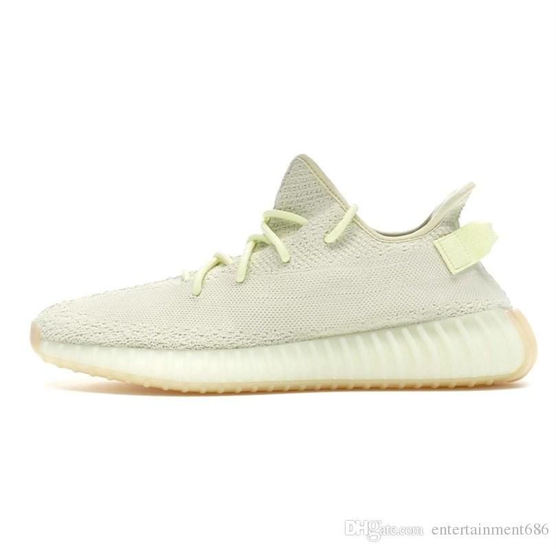 Kanye West Casual Shoes V2 Butter Sesame Static Mens Womens
