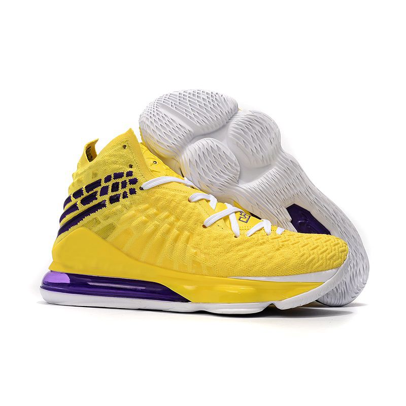 lebron james shoes yellow