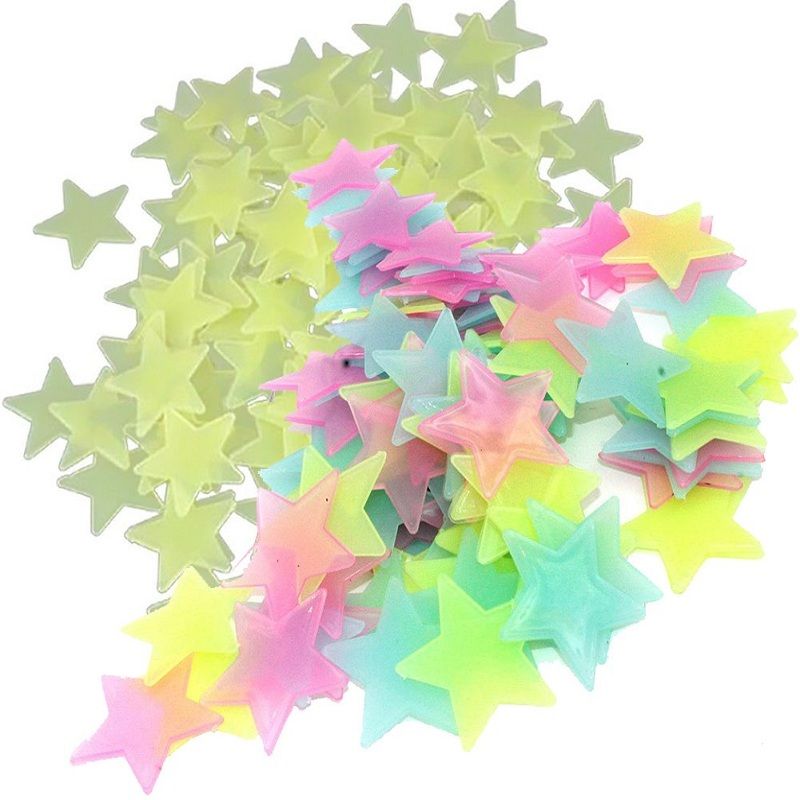 Home Wall Glow In The Dark Stars Stickers Planet Wall Ceiling