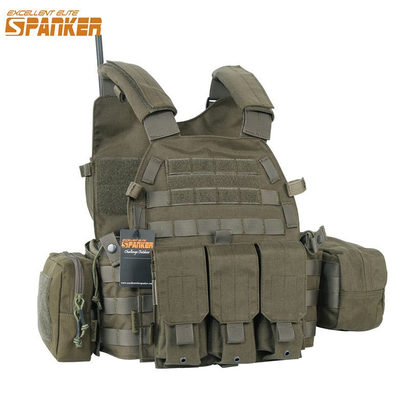 Chaleco Tactico Con Sistema Molle Airsoft Caza Chaleco Tactico Con Sistema Molle Airsoft Caza