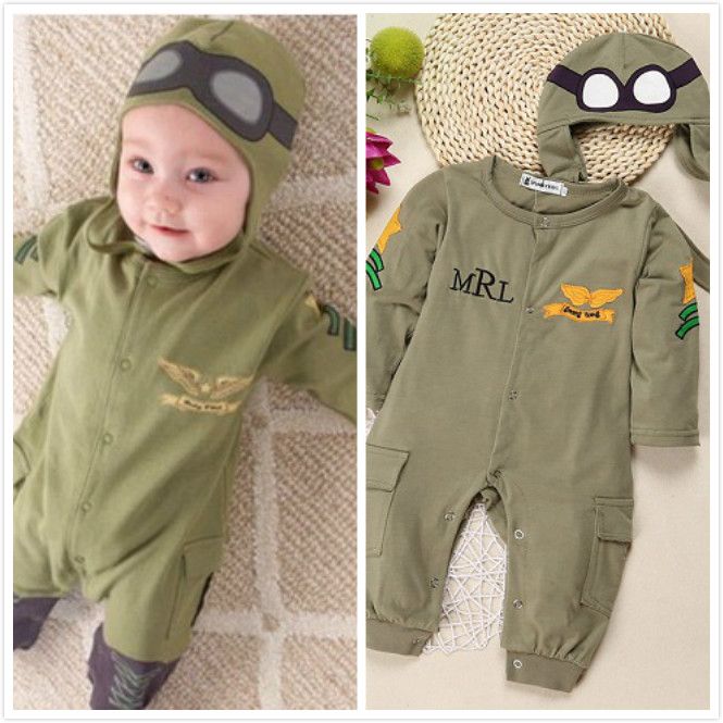 baby army costume