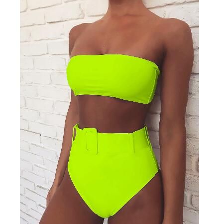 neon colored tankinis